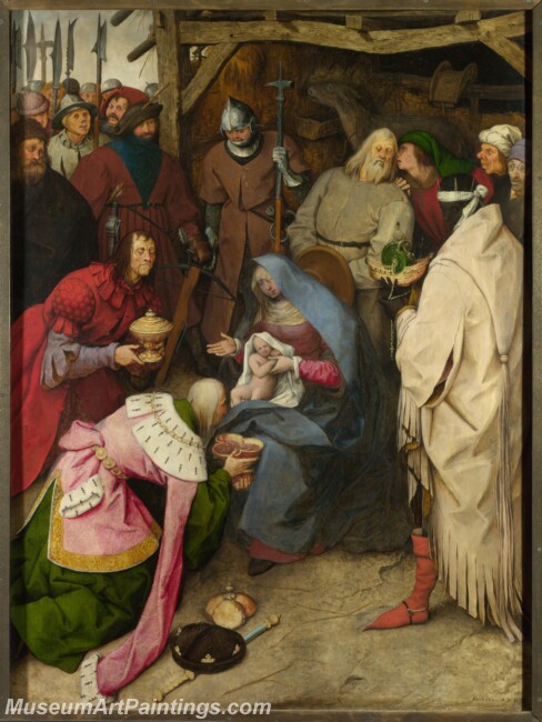 Pieter Bruegel Elder The Adoration of Kings Painting