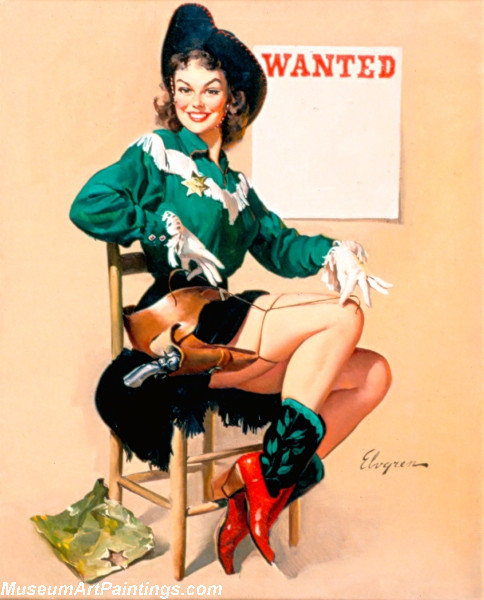 Pin Up Girl Paintings Wanted