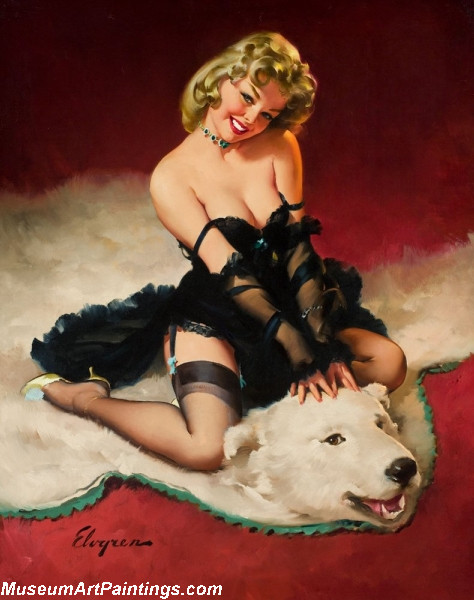 Pin Up Paintings Bear Facts