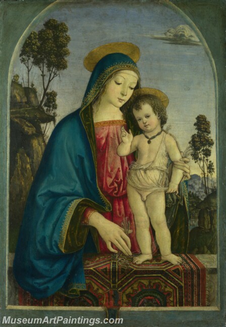 Pintoricchio The Virgin and Child Painting