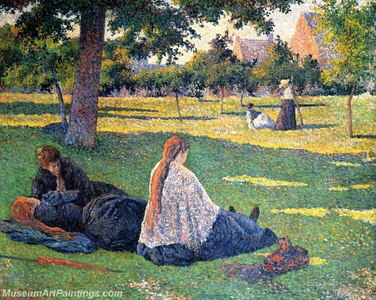 Pissarro's Orchard at Eragny