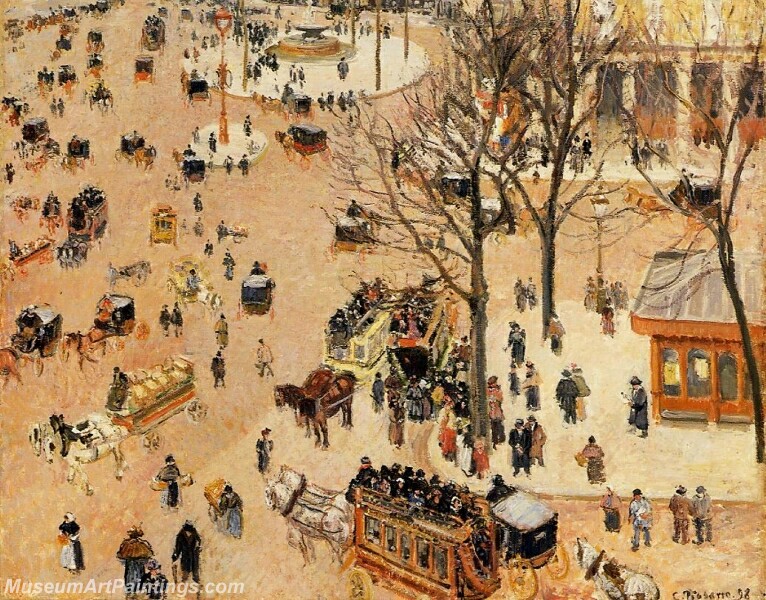 Place du Theatre Francais Painting