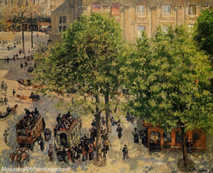 Place du Theatre Francais Spring Painting