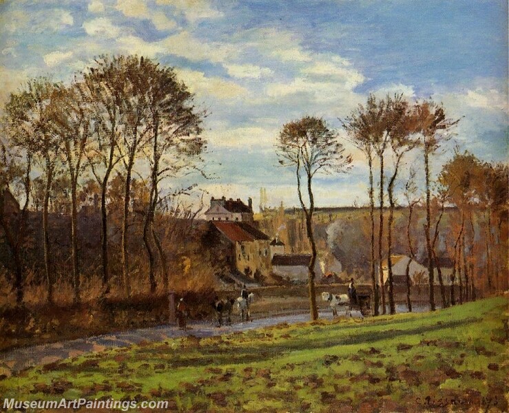 Pontoise Les Mathurins Painting