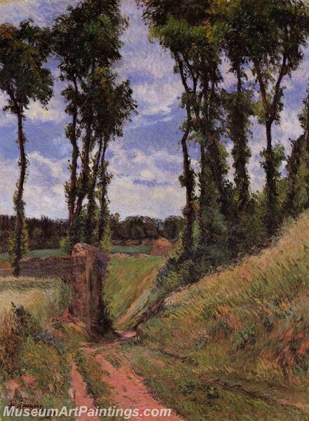 Poplars Osny Painting