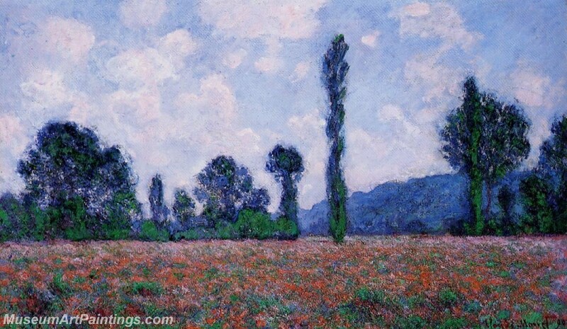 Poppy Field Giverny Painting