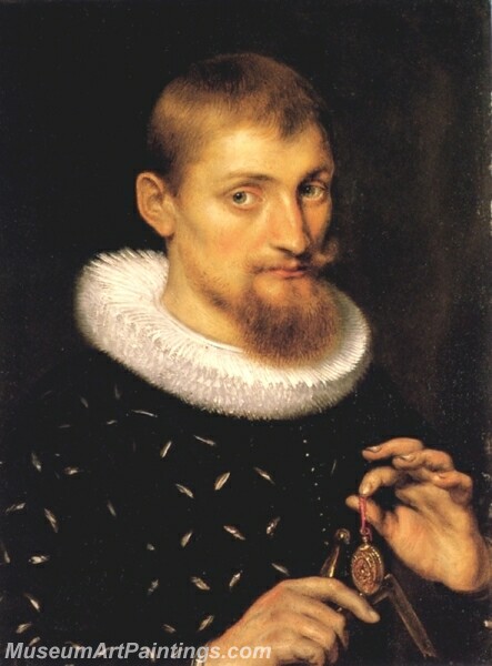 Portrait Of A Man Painting