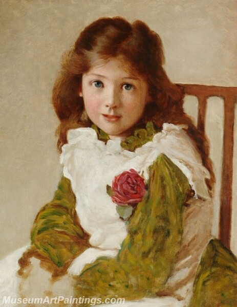 Portrait Of The Artists Daughter Painting