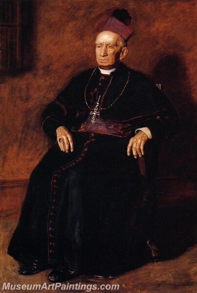 Portrait of Archbishop William Henry Elder Painting