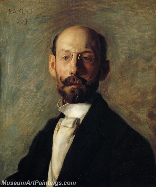 Portrait of Frank B A Linton Painting