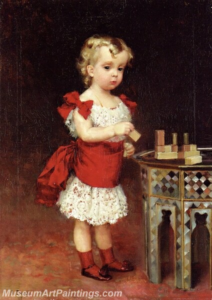 Portrait of Grand Duke Andrei Vladimirovich as a Child Painting