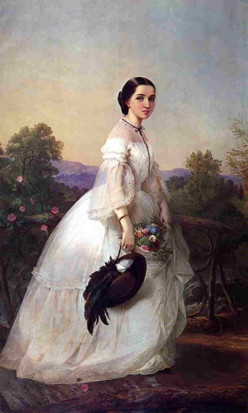 Portrait of Jenny Lind by Louis Lang