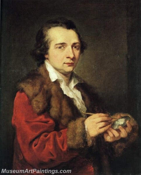 Portrait of Karl Leberecht Painting