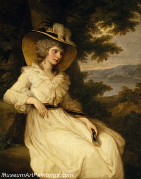 Portrait of Lady Elizabeth Foster Painting