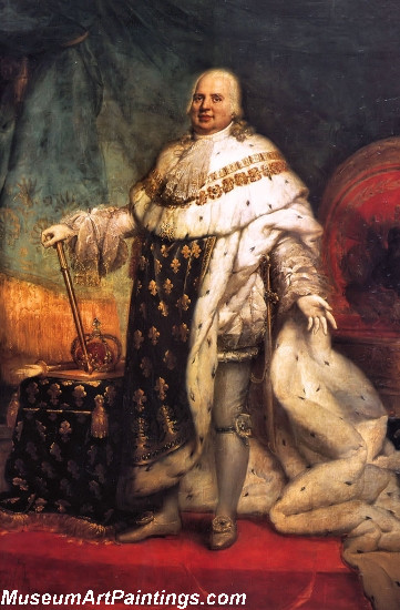 Portrait of Louis XVIII of France