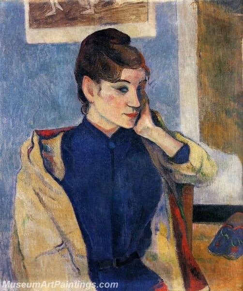 Portrait of Madeline Bernard Painting