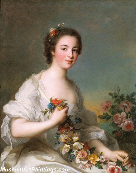 Portrait of a Lady by Jean Marc Nattier