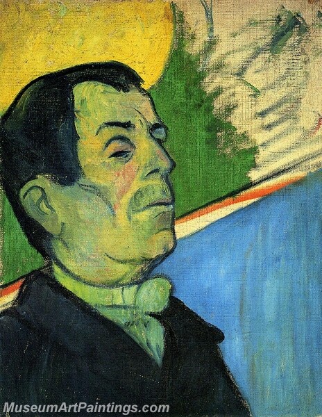 Portrait of a Man Wearing a Lavalliere Painting