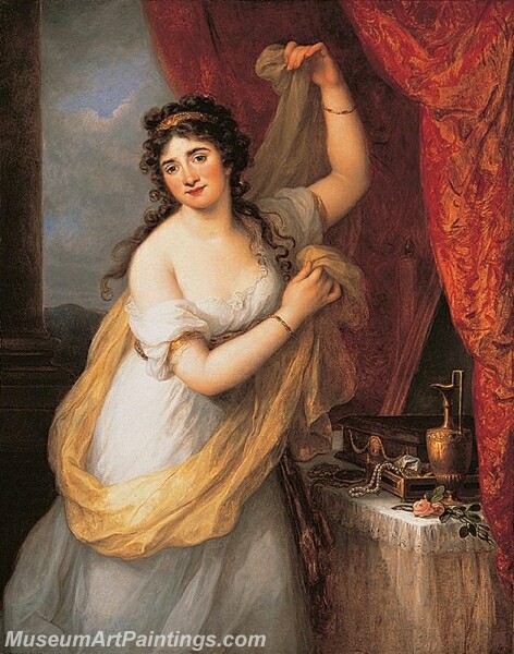 Portrait of a Woman Painting