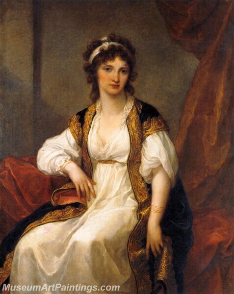 Portrait of a Young Woman Painting