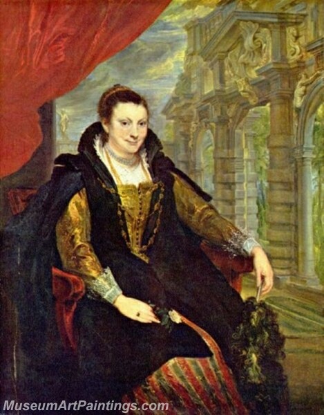 Portrat der Isabella Brandt Painting