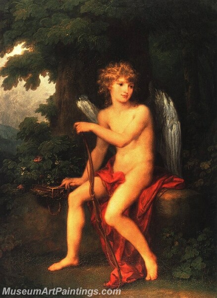 Prince Henry Lubomirski As Amor Painting