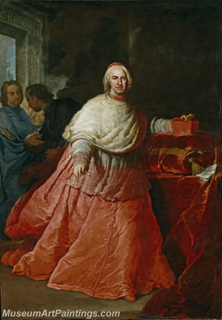 Procaccini Andrea El cardenal Borja Painting