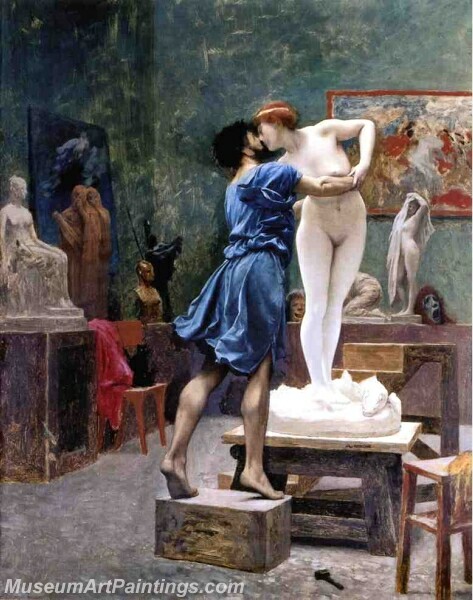 Pygmalion and Galatea 1 Painting