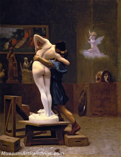 Pygmalion and Galatea Painting