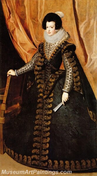 Queen Isabel Standing Painting