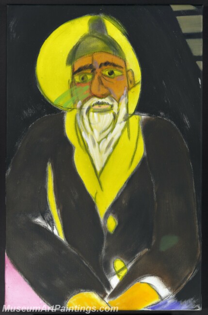 RB Kitaj Moonlightist Painting