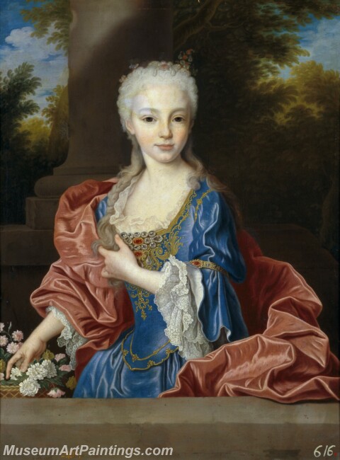 Ranc Jean Maria Ana Victoria de Borbon Painting