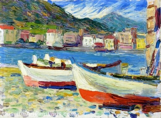 Rapallo boats Painting