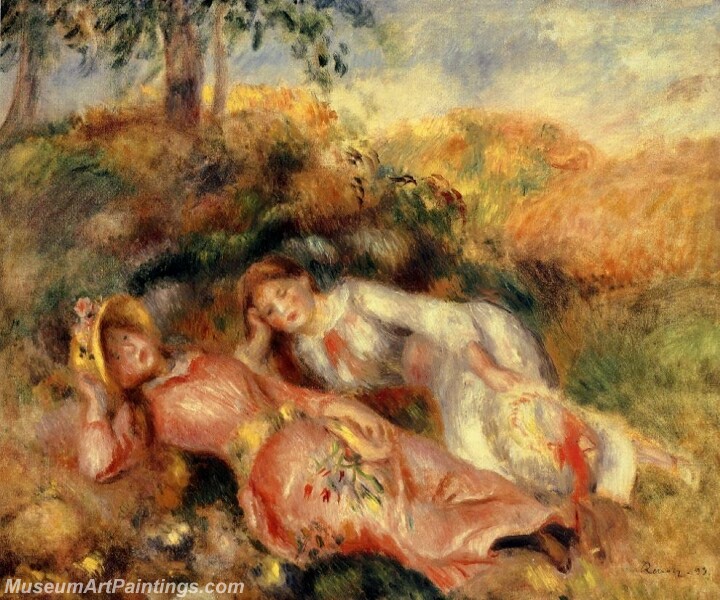 Reclining Women Painting