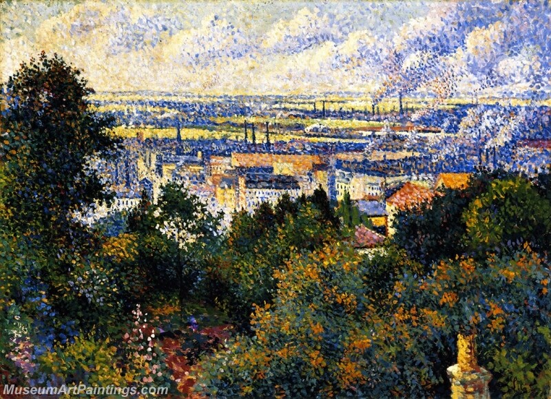 Region of Paris View of Montmartre