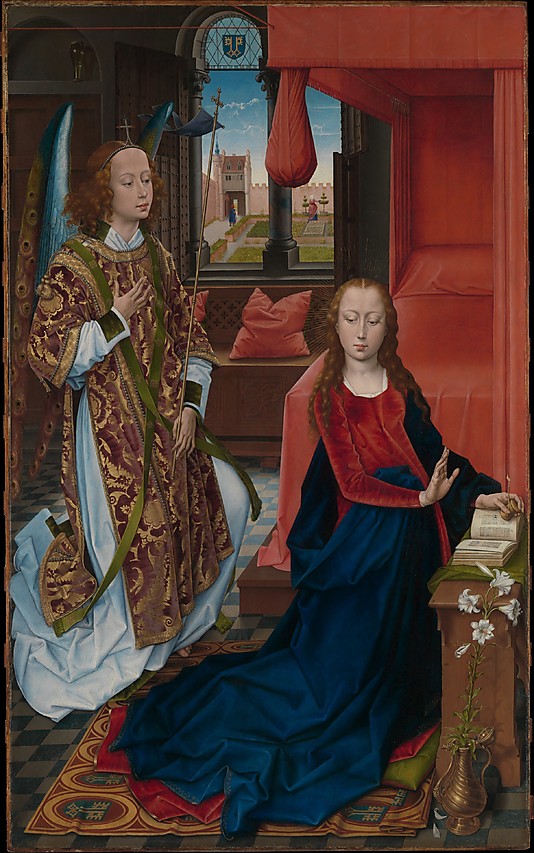 Religion Oil Painting The Annunciation