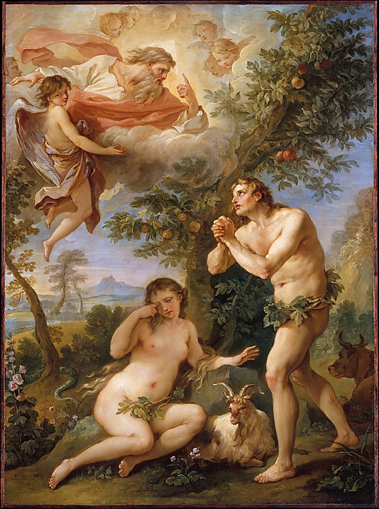 Religion Painting The Expulsion from Paradise