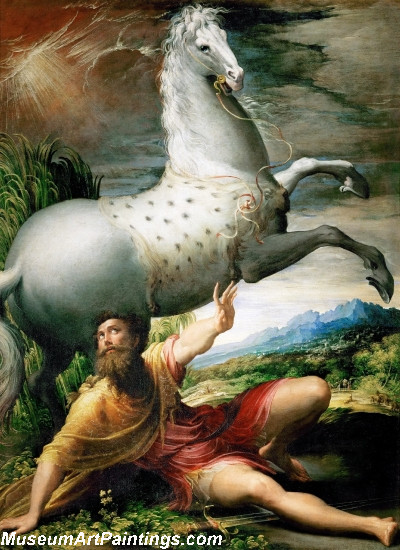 Religious Oil Paintings Spill of Paul