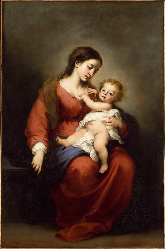Religious Paintings Virgin and Child