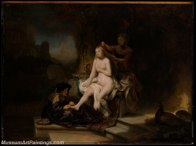 Rembrandt The Toilet of Bathsheba Painting