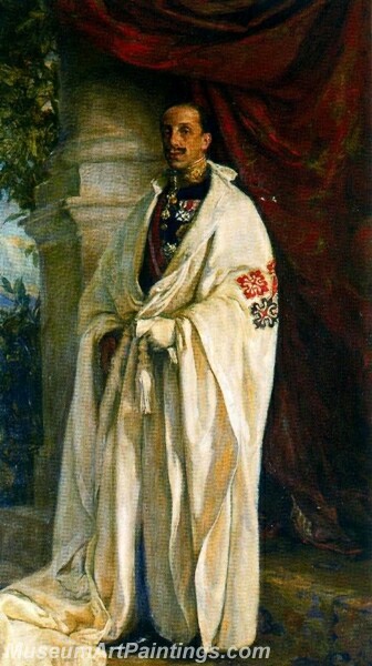 Retrato de Alfonso XIII Painting