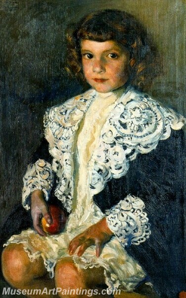 Retrato de Josefina Mongrell Painting