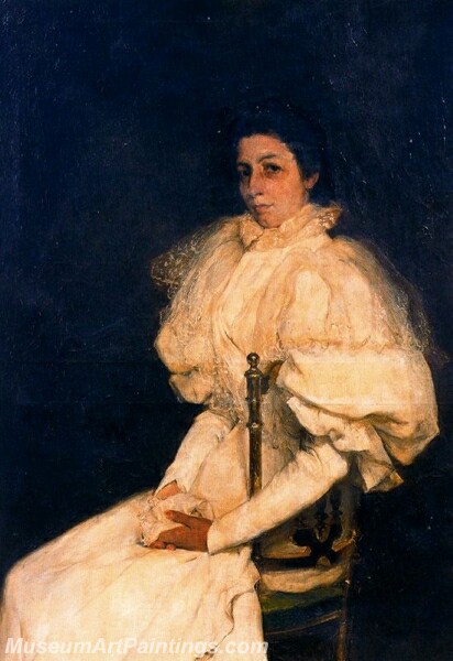 Retrato de dona Maria del Rosario Millon y Garcia Conde Painting