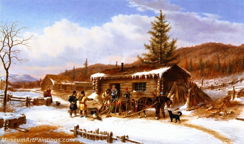 Return from the Hunt Painting