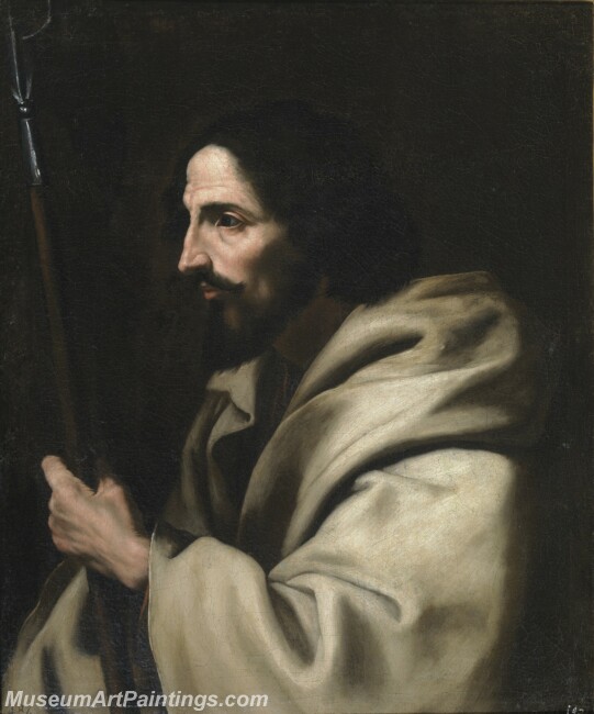 Ribera Josede Atribuido a Santo Tomas Painting