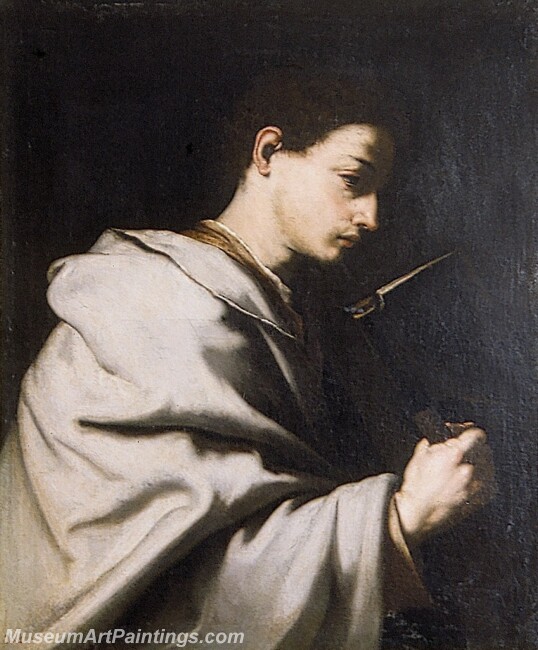 Ribera Josede Copia San Matias Painting