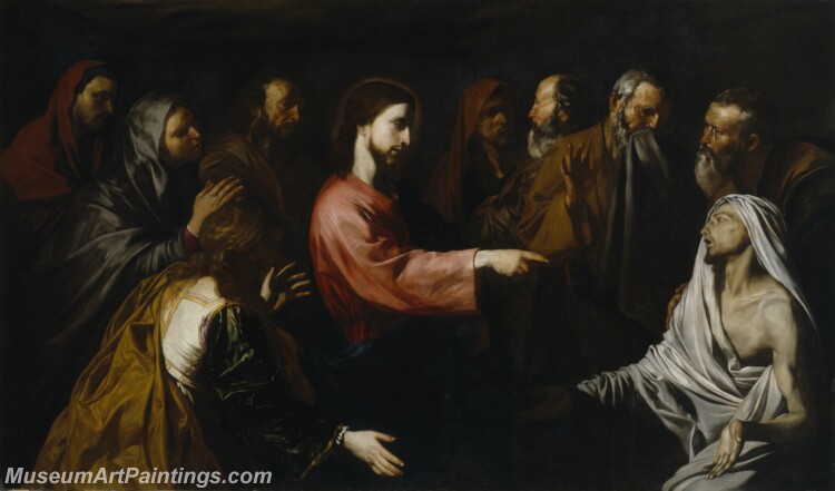 Ribera Josede La resurreccion de Lazaro Painting