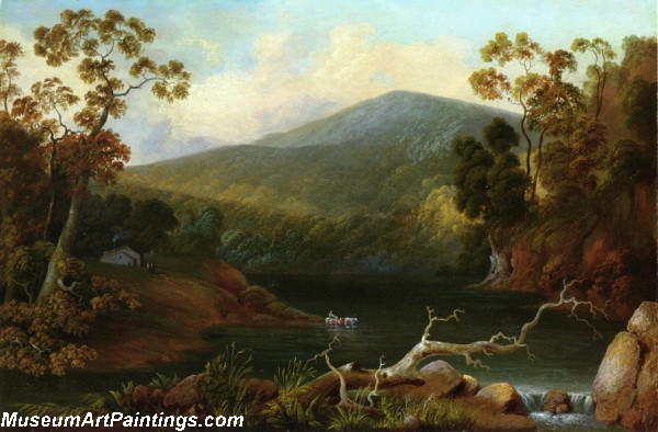 River Landscape Painting