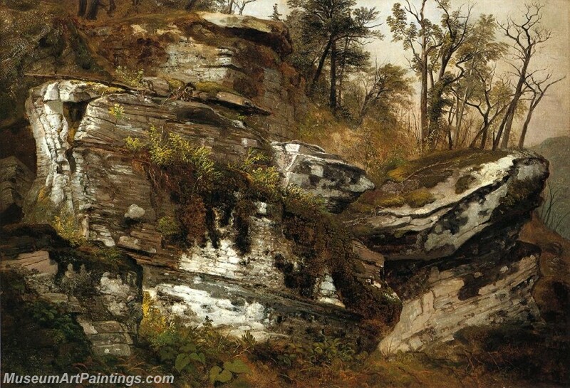 Rocky Cliff Painting