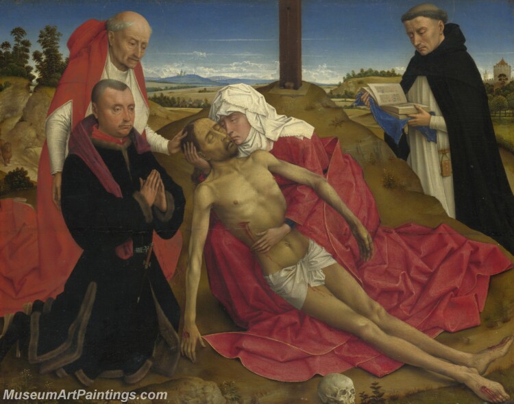 Rogier van der Weyden Pietà Painting